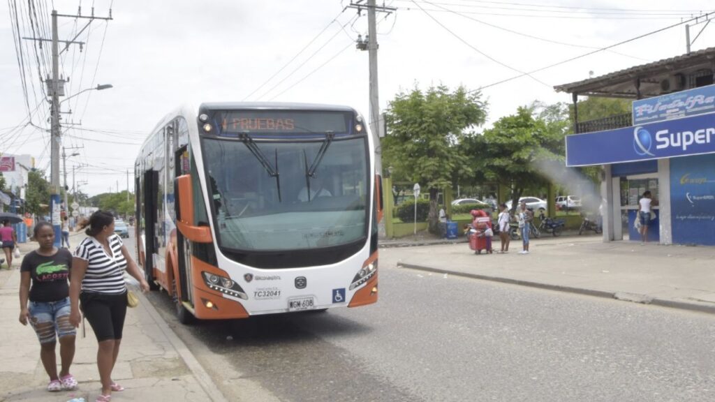 TransCaribe activa desvío en la ruta X104